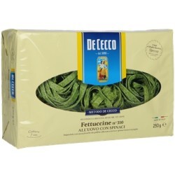 De Cecco Fettuccine Spinaci No. 310, 250 g