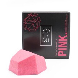 Solidu Pink Shampoo bar for normal hair with peony