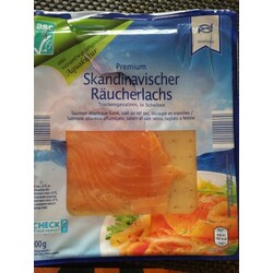 Premium skandinavischer Räucherlachs