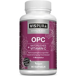 Vispura OPC Traubenkernextrakt + natürliches Vitamin C