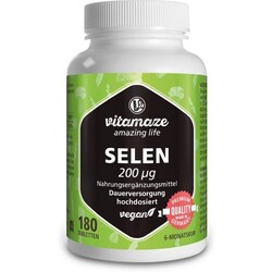 Vitamaze Selen 200 μg hochdosiert Vegan
