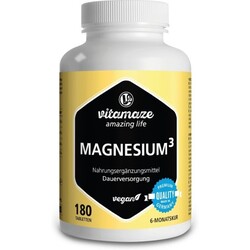 Vitamaze Magnesium 350mg Komplex Citrat/Oxid/Carbon. Vegan