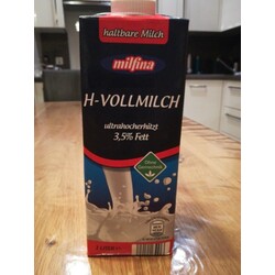 H-Vollmilch 3,5% Fett
