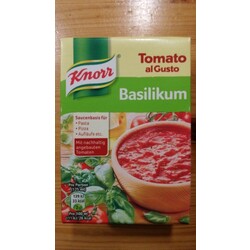 Knorr Tomato Al Gusto Basilikum Sauce 370 g