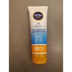 NIVEA SUN Gesicht mattierende Creme LSF50, 50 ml