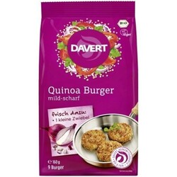 Davert Quinoa Burger, mild-scharf