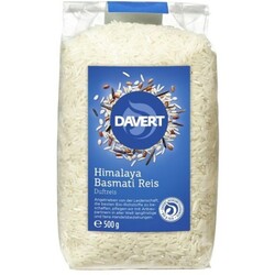 Himalaya Basmati Reis, weiß, 500 g Davert