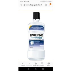 Listerine Professional Sensitiv-Therapie Mundspülung Fresh Mint