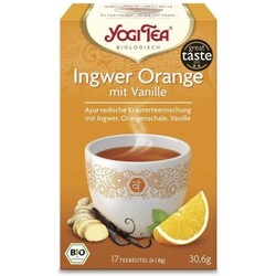 YOGI TEA Ingwer Orange + Vanille Bio 17X1.8 g