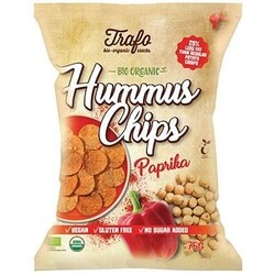 Trafo Bio Hummus Chips Paprika, 75 g