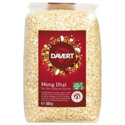 DAVERT Bio Mung Dhal Bohnen, 500 g