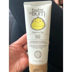 Baby Bum SPF 50 Mineral Sunscreen Lotion Fragrance Free - 3oz