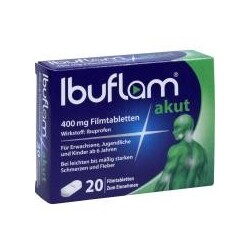 Ibuflam Akut 400 mg Filmtabletten