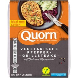 Quorn Vegetarische Pfeffer-Grillsteaks