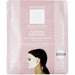 DERMOVIA - HYDRATING ROSE WATER Mask - Feuchtigkeitsspendende revitalisierend...
