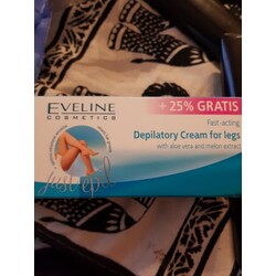 Eveline cosmetics depilatory cream for lega