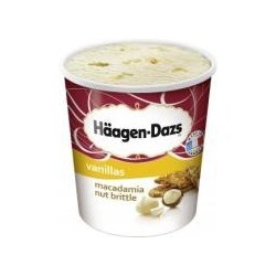 Häagen-Dazs Eiscreme Vanillas Macadamia Nut Brittle