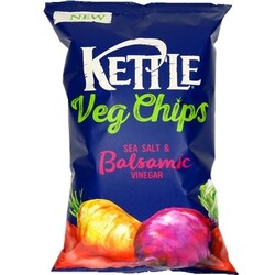 Kettle Veg Chips Sea Salt & Balsamic Vinegar, 100 g