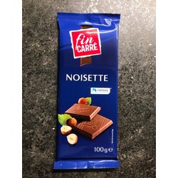 Noisette Schokolade von fin carre Lidl Erfahrungen & Inhaltsstoffe