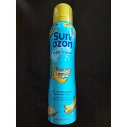 Sun Ozon Aprés Schaum Banane