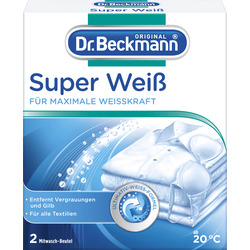 Dr. Beckmann Mitwaschbeutel Super Weiß