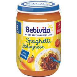 Bebivita Menü Spaghetti Bolognese ab 8. Monat