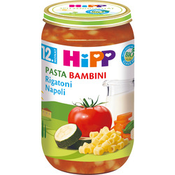 Hipp Kindermenü Pasta Bambini Rigatoni Napoli ab 12. Monat