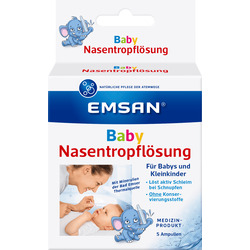 Emsan Nasentropflösung für Babys und Kleinkinder
