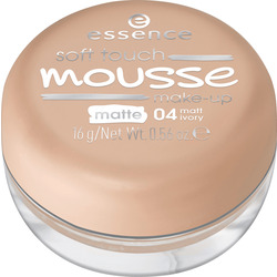essence cosmetics Make-up soft touch mousse matt ivory 04