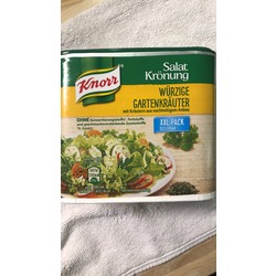KNORR Salatkrönung Würzige Gartenkräuter XXL Pack