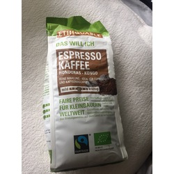 Ethiquable Kaffee Espresso gemahlen