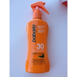 Babaria sunscreen lotion