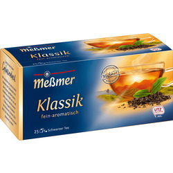 Meßmer Schwarzer Tee, klassik (25x1,75g)