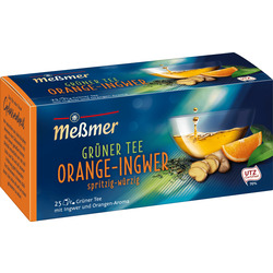 Meßmer Grüner Tee Orange & Ingwer (25x1,75g)
