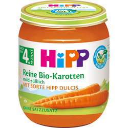 Hipp Gemüse Reine Bio-Karotten nach dem 4. Monat