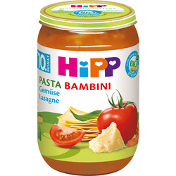 Hipp Menü Pasta Bambini Gemüse Lasagne ab 10. Monat