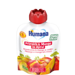 Humana Frucht-Quetschie 8. Monat