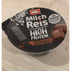 Müller Milchreis Protein Schoko