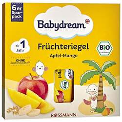 Babydream Bio Früchteriegel Apfel-Mango 6er Pack