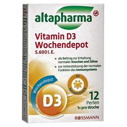 altapharma VITAMIN D WOCHENDEPOT