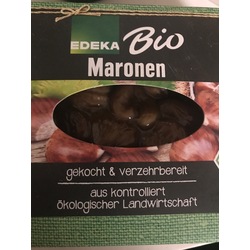 Bio Maronen gekocht verzehrbereit