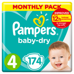 120 pampers size 4