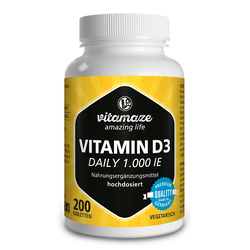 Vitamaze Vitamin D3 1.000 I.E. daily Vegetarisch