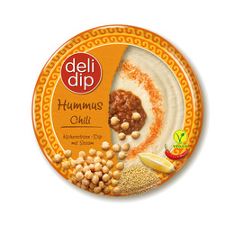 Delidip Hummus Chili Vegan-Laktosefei