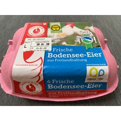 6 frische Bodensee-Eier