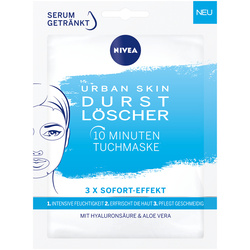 NIVEA Urban Skin Durstlöscher 10 Minuten Tuchmaske