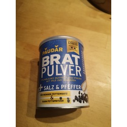 Paudar – Bratpulver Salz & Pfeffer