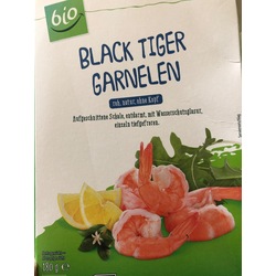 Bio Black Tiger Garnelen