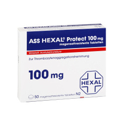 ASS Hexal® Protect 100mg magensaftresistente Tabletten