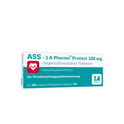ASS 1A Pharma Protect 100 mg magensaftresistente Tabletten